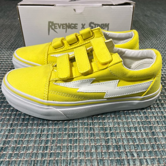 Revenge x Storm Yellow Strap Kids Sz 3Y Authentic %100 New - Picture 4 of 7